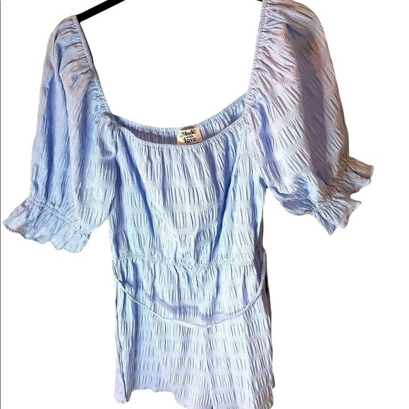 New Made With Love shorts romper, large - Picture 1 of 5